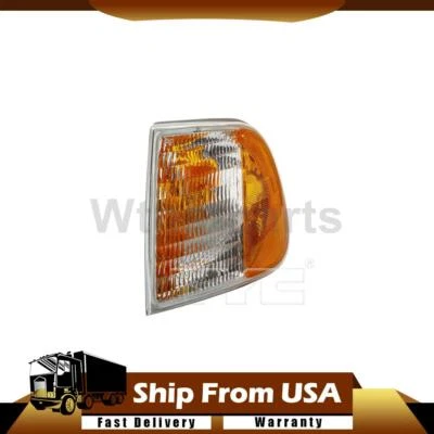 Luz de seta/estacionamento dianteira esquerda 1 peça para Ford F-250 5.4L 1997-1999 - Imagem 1 de 4