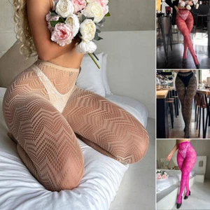 Sexy Woman Hollow Fishnet Tights Stockings Fish Net Socks Pantyhose Underwear - Picture 1 of 22