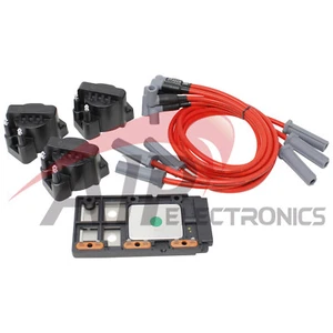 DRAGON FIRE Ignition Coils Plug Wires Module For Buick Chevrolet Pontiac V6 3.8L - Picture 1 of 7