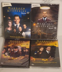Murdoch Mysteries Complete Seasons 15-16-17-18 OR Individual Seasons Available - Picture 1 of 4