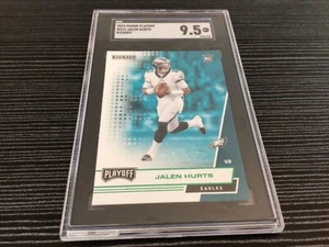 2020 Panini Playoff Kickoff Jalen Hurts RC #214  SGC 9.5 - Picture 1 of 3
