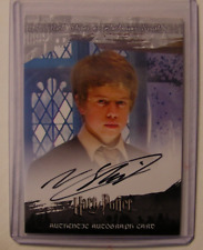 Harry Potter-Nick Shirm-Zacharias Smith-OOTP-Movie-Film-Signature-Autograph Card
