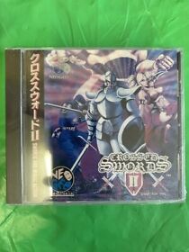 Crossed Swords SNK Neo Geo CD Japanese Game Used Tested work Free