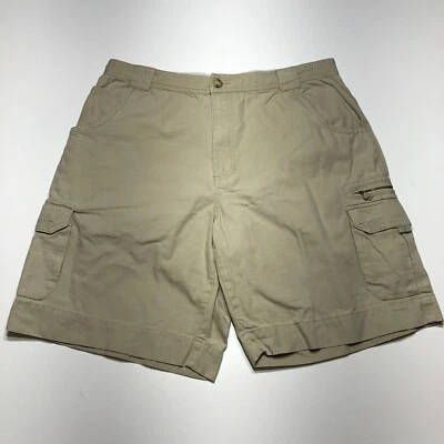 John Ashford Shorts Mens Size 36 Cargo Tan Regular Length Relaxed Fit Casual Foto 1 de 4