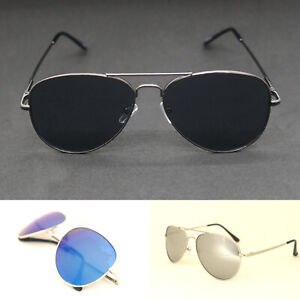 Mens Polarized Sunglasses Color Lens 100% UV blocking Outdoor Sport New Aviators