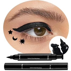 Black Liquid Eyeliner Pencil Waterproof & Smudge-proof Ultra-Fine Brush Tip E... - Picture 1 of 7