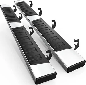 Running Boards Compatible with 2007-2018 Silverado/GMC Sierra 1500 & 2500HD 3500 - Picture 1 of 8