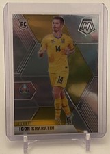 2021 Panini Mosaic UEFA Euro Igor Kharatin Rookie RC Ukraine Card #190
