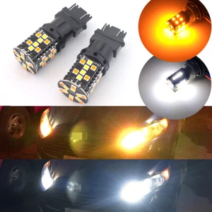 2x No Hyper Flash Switchback LED Turn Signal Light Bulbs for 2011-19 Ford Fiesta - Picture 1 of 13
