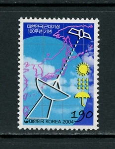 U991 Korea 2004 Wetter Meteorologie 1v. Neuwertig - Bild 1 von 1