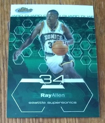RAY ALLEN, 2002-03 TOPPS FINEST #40, SONICS - Image 1 of 3