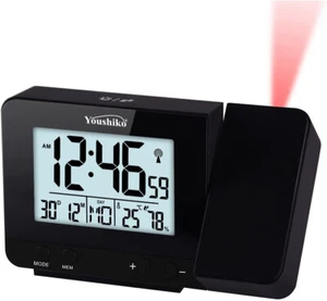 Projection Clock 2025 Radio Control UK & Ireland Version with alarm - Picture 1 of 15