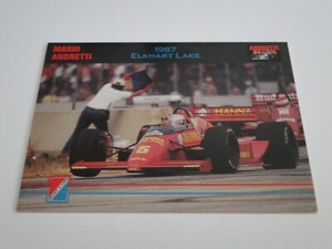 1992 Collect-A-Card Andretti Racing Mario Andretti's Car Card #80