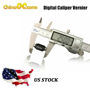 6 inch 150mm Vernier Caliper Stainless Steel Digital Caliper Measuring Tools US - Picture 1 of 8