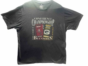Bucs Vs Packers T-shirt 2020 Conference Championship Men's Size 2XL Tee - Picture 1 of 7