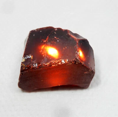 Red Cambodia Cubic Zircon Rough Loose Gemstone 259.80 Ct - Image 1 of 4