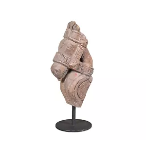 Wooden Carved Decorative Horse Face Table Top - Picture 1 of 9