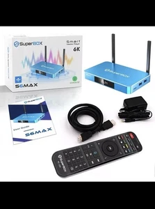 S6 Max SuperBox 🚀 4K UHD|Fast Loading|Live TV + Movies|Full Power Performance - Picture 1 of 9