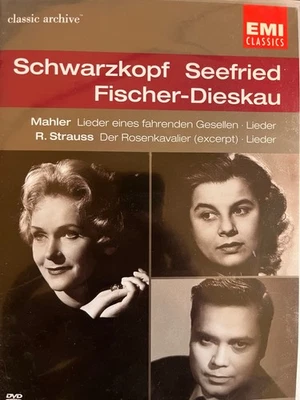 EMI CLASSIC ARCHIVE #21 Schwarzkopf / Seefried / Fischer-Dieskau DVD AS NEW! - image 1 of 2