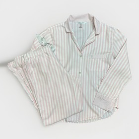 💗 Victoria&rsquo;s Secret Iconic Stripe Pajama Set | Pink/White | XS | Button Front