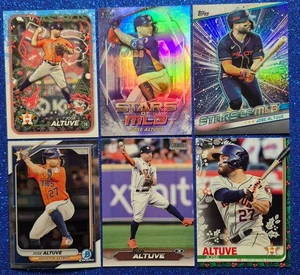 Jose Altuve (6) Card Lot - Houston Astros - *0.99/card - Picture 1 of 7