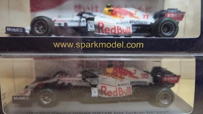 Modelo Spark 1 43 Honda Red Bull Racing Honda RB16B M. Verstappen Turquía GP Foto 1 de 4