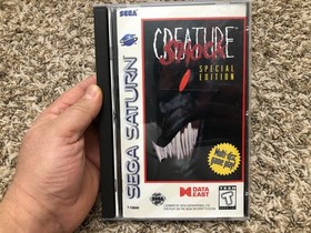 Creature Shock: Special Edition (Sega Saturn, 1996) CIB Complete w/ Both Discs