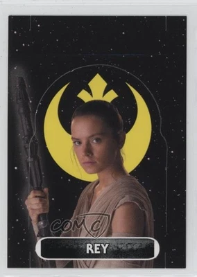 2015-16 Topps Star Wars Force Attax Extra Stand-Up Rey #130 - Image 1 of 2