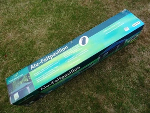 Gardenline - Alu-Faltpavillon 3x3 m - Grün - faltbar/klappbar - NEU OVP - Bild 1 von 4