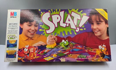Splat! MB Spiele Splat Brettspiel Vintage 1991 NEUE KNETE! | Vollständig Familie - Bild 1 von 4