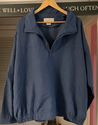 Colorado Timberline Men’s Windbreaker. XL. 3 Part Sleeves. Navy Blue. New - Image 1 of 4