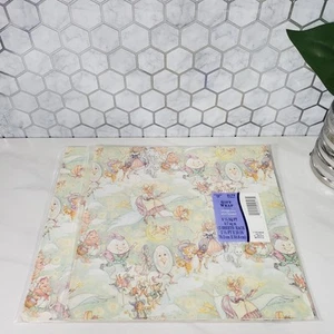 Vintage Hallmark Nursery Rhymes Gift Wrap Paper Sheets Set of 2 SEALED - Picture 1 of 5