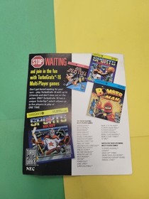 turbografx Cd Memory turbo booster Insert