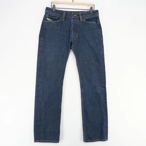 Diesel Viker Jeans Mens 30x32 Blue Regular Straight Leg Button Fly Denim Pants - Picture 1 of 11