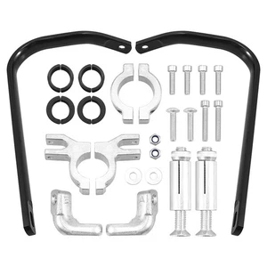 Universal Motorcycles Handguards 7/8''-1 1/8'' Handlebar Hand Brush Guards ATV - Bild 1 von 11