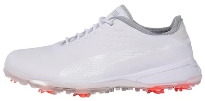 Puma Ignite Proadapt Delta Golf Shoes 193849-01 White/White Men's New - Image 1 of 2