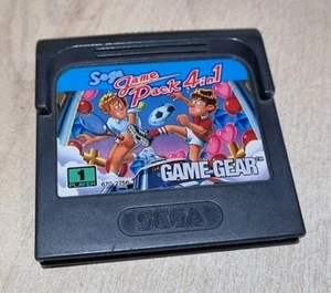 Sega Game Pack 4 in 1 Sega Game Gear Free UK Post Cartridge Only  - Bild 1 von 1