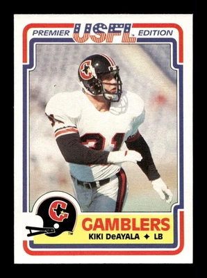 1984 Topps USFL #33 Kiki Deayala NEAR MINT *F7 - Image 1 of 2