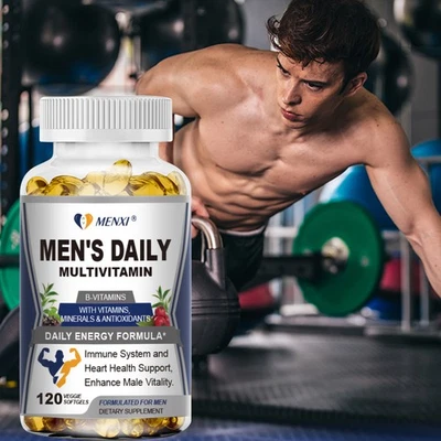 Multivitamínico de rendimiento para hombre 120 un. - Mezcla antioxidante equilibrio electrolítico Foto 1 de 4
