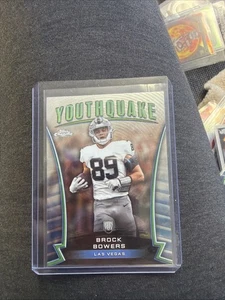 2024 Topps Chrome - Youthquake Brock Bowers #Y-17 (RC) - Bild 1 von 2