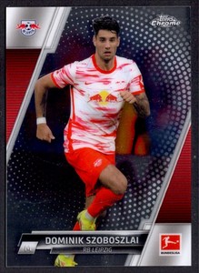 2021 Topps Chrome Match Attax Bundesliga Dominik Szoboszlai RB Leipzig #142