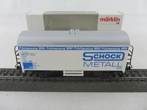 Vagón publicitario Märklin Basis 4415 metal choque 1991, modelo publicitario, nuevo y con verpa - Imagen 1 de 1