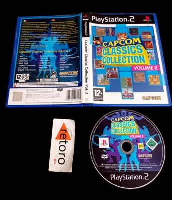 CAPCOM CLASSICS COLLECTION VOLUME 2 Sony PS2 PLAYSTATION 2 play2 PAL-España Ita - Imagen 1 de 3