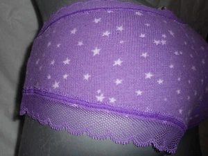 Victoria's Secret Cheeky Höschen lila Sterne LARGE - Bild 1 von 18