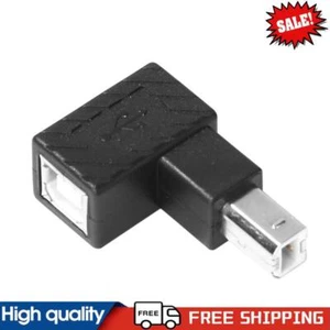 USB 2.0 Type B Male to Female Adapter Right Angled for Printer (Left) #g - Picture 1 of 10