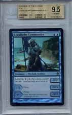 MTG Coral Helm Commander BGS 9.5  Rise o/t Eldrazi Foil Magic card Amricons