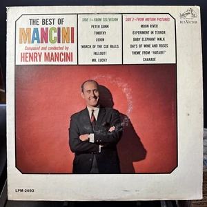 Henry Mancini / The Best Of Lp RCA 2693 Mono - Picture 1 of 9