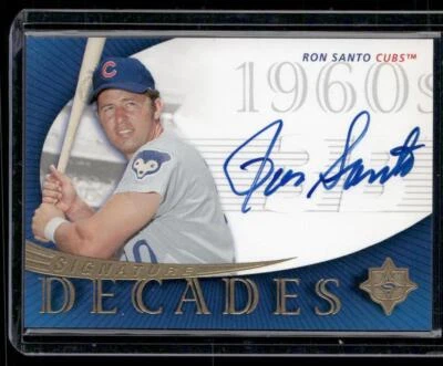 2005 UD Ultimate Signature Edition #SD-RS Ron Santo Decades AUTO - Image 1 of 2