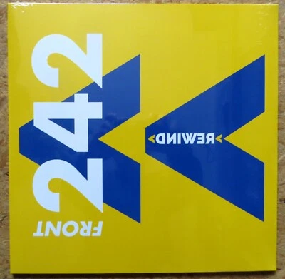 FRONT 242    REWIND  - 12" EP - SOLID YELLOW VINYL - LMITED EDITION NEW - Bild 1 von 4