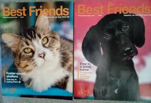 Best Friends dog, cats animal magazines : 2017-2023 (SOLD INDIVIDUALLY) - Picture 1 of 17
